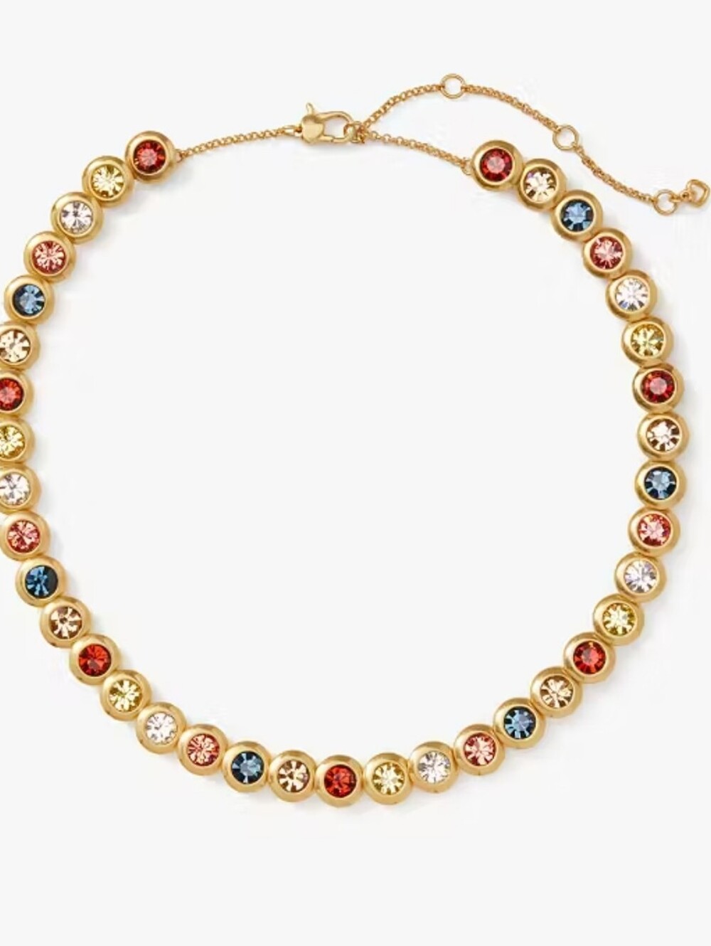 Kate Spade On The Dot Multi Color Necklace